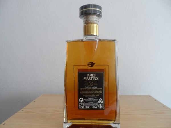 Whisky James Martin´s de 32 anos Fine e Rare - Edi. Alimentos e bebidas