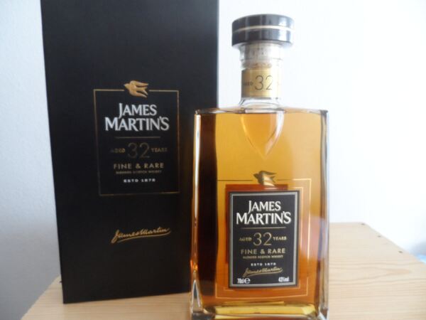 Whisky James Martin´s de 32 anos Fine e Rare - Edi. Alimentos e bebidas