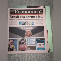 Jornal Diário Económico  - Última edição impresso . Revistas. Gondomar.     