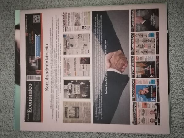 Jornal Diário Económico - Última edição impresso . Revistas