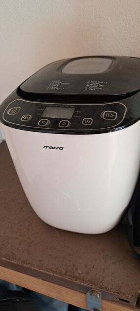 Máquina fazer pão Ambiano. Máquina de fazer pão