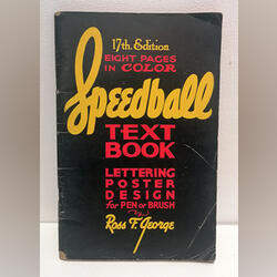 Speedball Text Book. 17th Edition. Livros