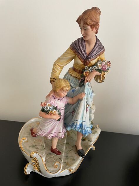 Várias peças- Porcelana Capodimonte . Outros