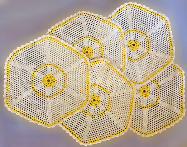 Naperões em Crochet, Novos/Únicos/Exclusivos. Artesanato