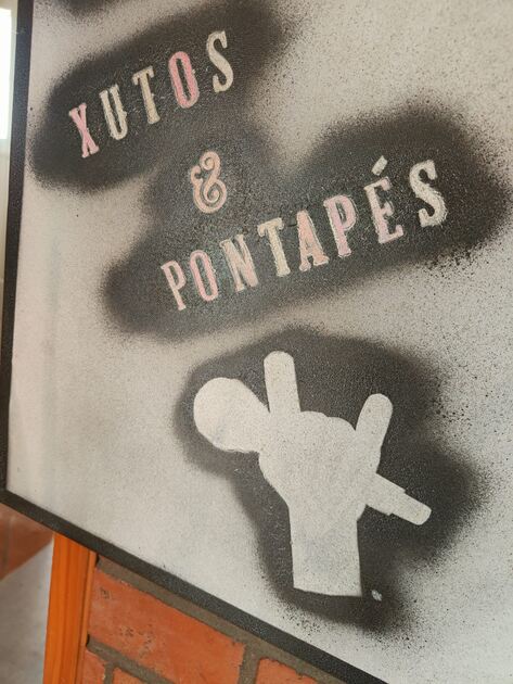 Quadro Xutos e pontapés. Quadros