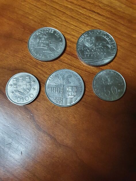 Venda moedas. Moedas