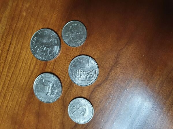 Venda moedas. Moedas