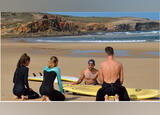 Aulas de surf de Grupo / Group Surf Lessons. Aulas e Explicações. Lagoa (Algarve)