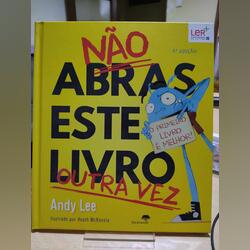 Livro “Não Abras Este Livro Outra Vez”. Livros