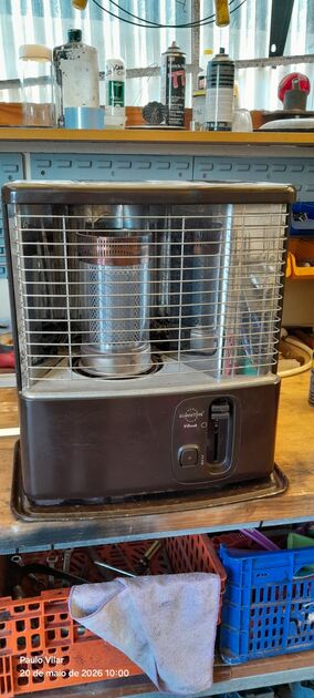 Aquecedor a parafina. Radiadores e Aquecimento