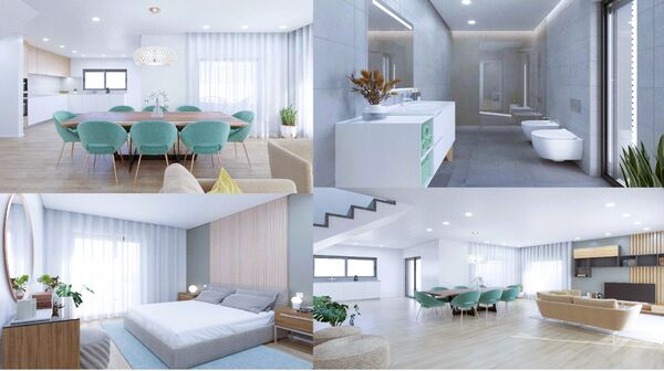 Moradia Térrea T2/ Guarda/ Projeto Chave na Mão. Casa e apartamentos para vender