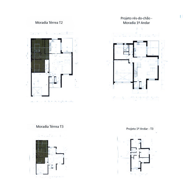 Moradia Térrea T2/ Guarda/ Projeto Chave na Mão. Casa e apartamentos para vender