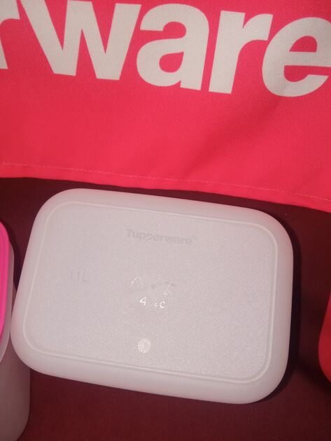 Conjunto de congelação 1,1L Tupperware . Recipientes de plástico