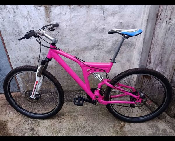bicicleta doble suspenção 26 alumínio . Bicicletas