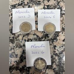 Moeda 2€ 2022. Moedas