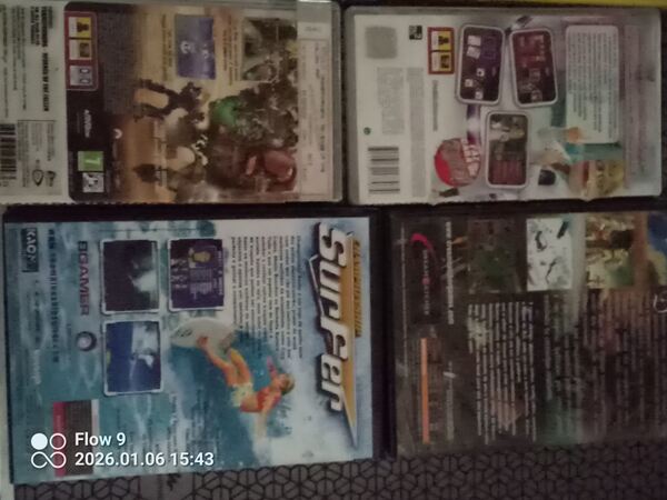 Jogos diversos. Acessórios