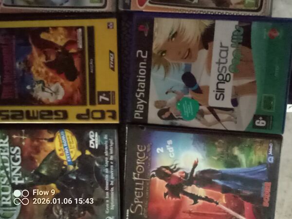 Jogos diversos. Acessórios