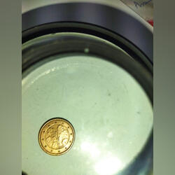 moeda de 1 centimo-2002. Moedas. Arouca.      Alemão