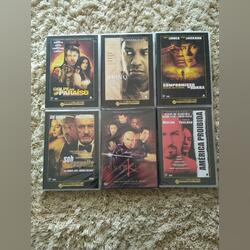 Lote de DVD's originais . DVD e VHS. Braga.     