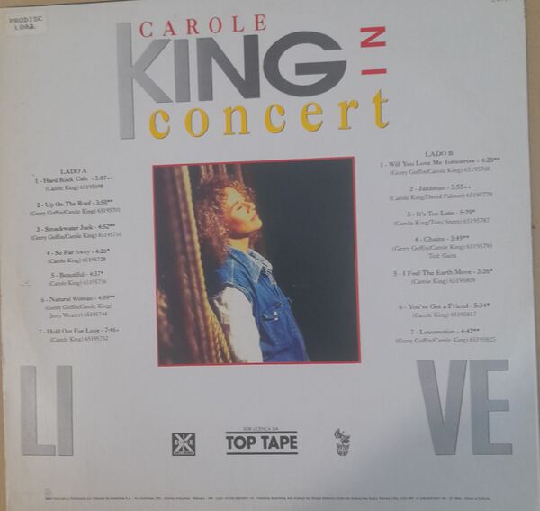 LP Carole King. Vinil, CDs