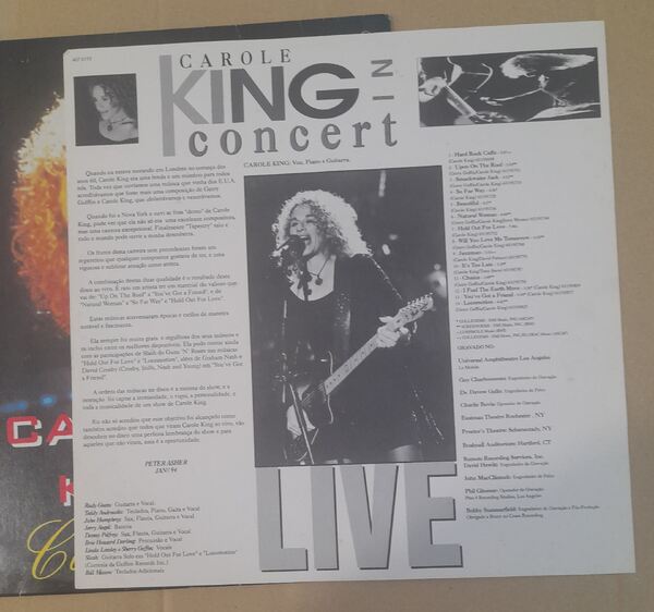 LP Carole King. Vinil, CDs