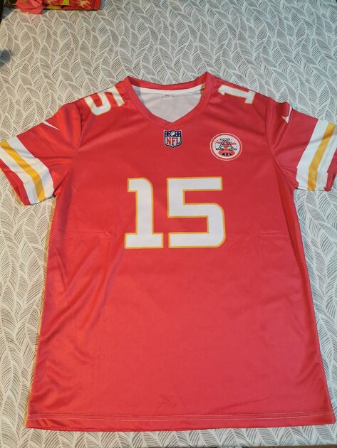 NFL Kansas city 15 Mahomes . Camisolas futebol