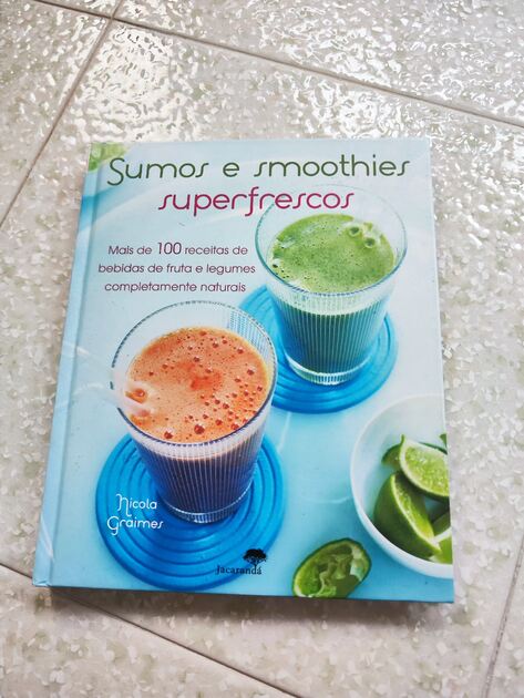 Livro Sumos e Smoothies Superfrescos Novo. Livros