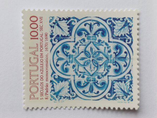 5 séc do azulejo em Portugal (sec XVII) Motivo 8. Selos