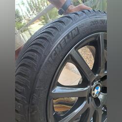 Novos - 4 Jantes BMW+4 pneus Michelin. Jantes. Lagos.      17" Novo / Como novo