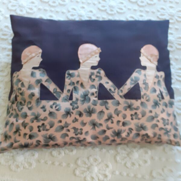 almofada patch work vintage. Almofadas