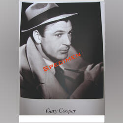 Poster / Picture Gary Cooper. Artistas e Músicos. Figueira da Foz