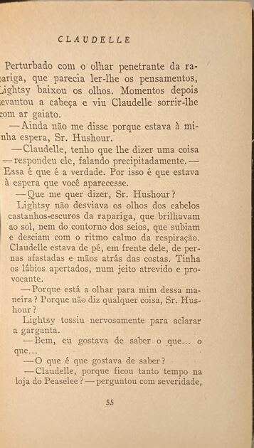 Claudelle - Erskine Caldwell. Livros