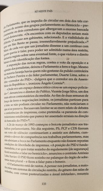 Só Neste País. Livros