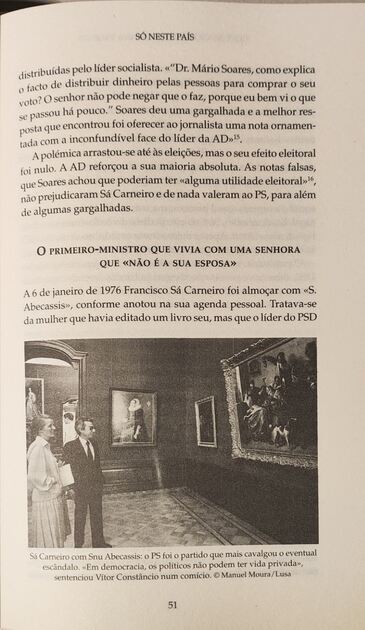 Só Neste País. Livros