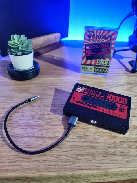 PowerBank 10000mAh REMAX - iPhone & Android (NOVO). Power bank