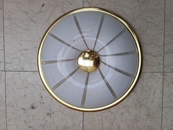 Candeeiro/plafond de teto com 2 lâmpadas . Candeeiros