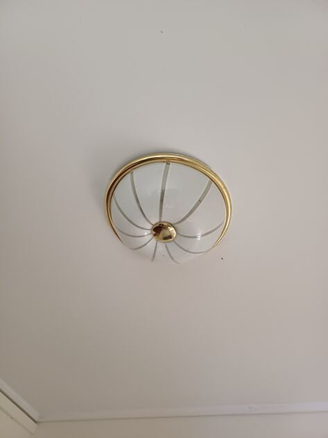 Candeeiro/plafond de teto com 2 lâmpadas . Candeeiros