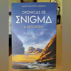 Livro “Crónicas de Enigma - A Desordem”. Livros