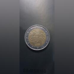 Moeda 2 Euros. Moedas