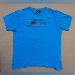 T-shirt Deeply criança/jovem . T-shirts para Homem. Avenidas Novas. S / 36 / 8 Algodão    Azul Muito bom