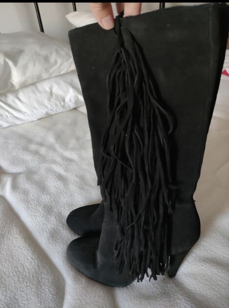 Botas pretas 36. Botas e botins