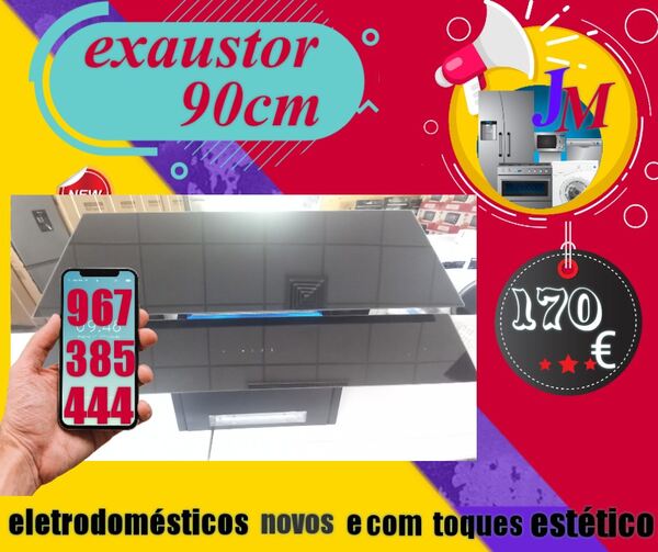 Exaustor 90cm. Exaustores de cozinha