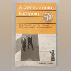 Livro - A democracia europeia. Livros