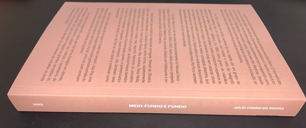"Meio-Fundo e Fundo", Júlio Cirino da Rocha. Livros