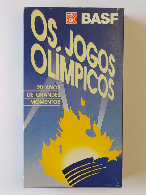 Cassete VHS – Os jogos olímpicos – 20 anos. Filmes e DVDs