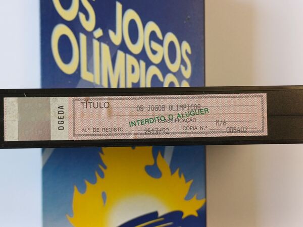 Cassete VHS – Os jogos olímpicos – 20 anos. Filmes e DVDs