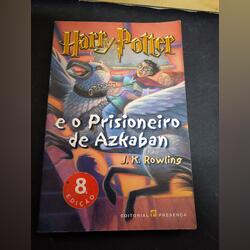 Livro Harry Potter e o prisioneiro de Azkaban. Livros