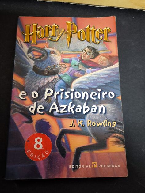 Livro Harry Potter e o prisioneiro de Azkaban. Livros