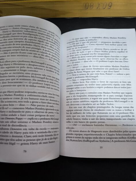Livro Harry Potter e o prisioneiro de Azkaban. Livros