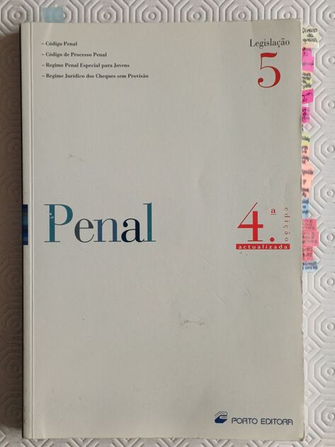 Penal, 2002  - Código do processo penal. Livros